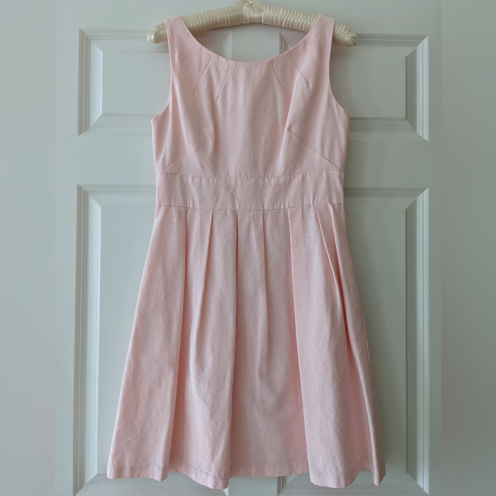 Coren Moore dress pink brides & maids fit flare Pockets USA B…